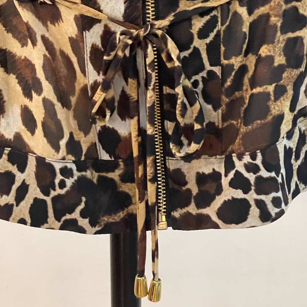 Cache sheer leopard top/ jacket - Picture 4 of 7